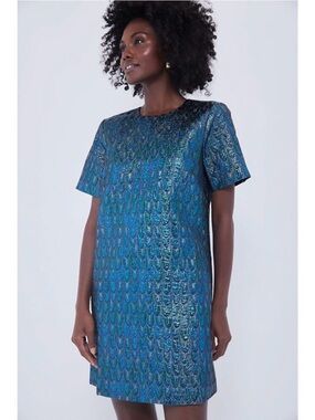 NWT Tuckernuck POMANDER PLACE Pavo
Jacquard Mae Dress